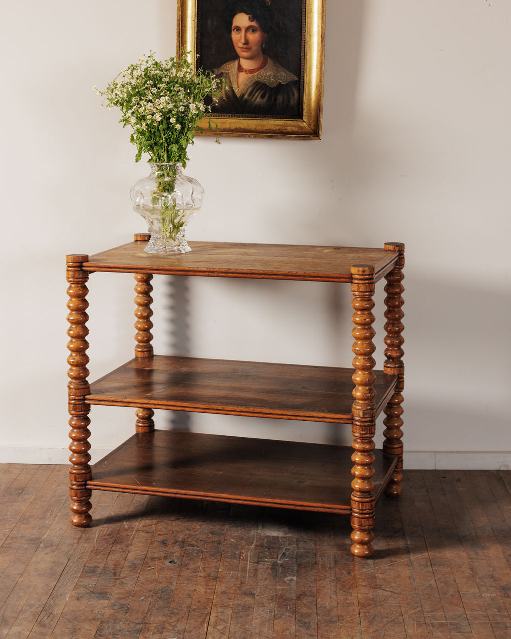 Antique Haberdashery Shelf