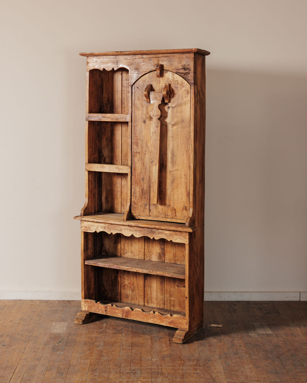 19th c. Drop Down Cupboard