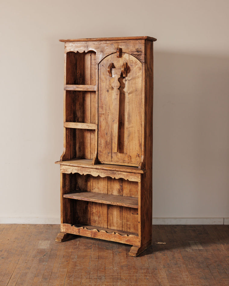 19th c. Drop Down Cupboard