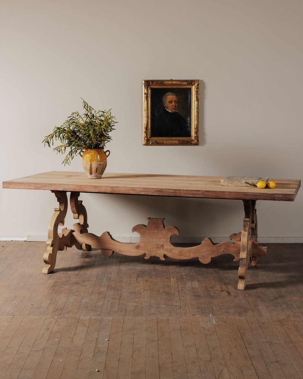 Rare 19th c. Spanish Dining Table