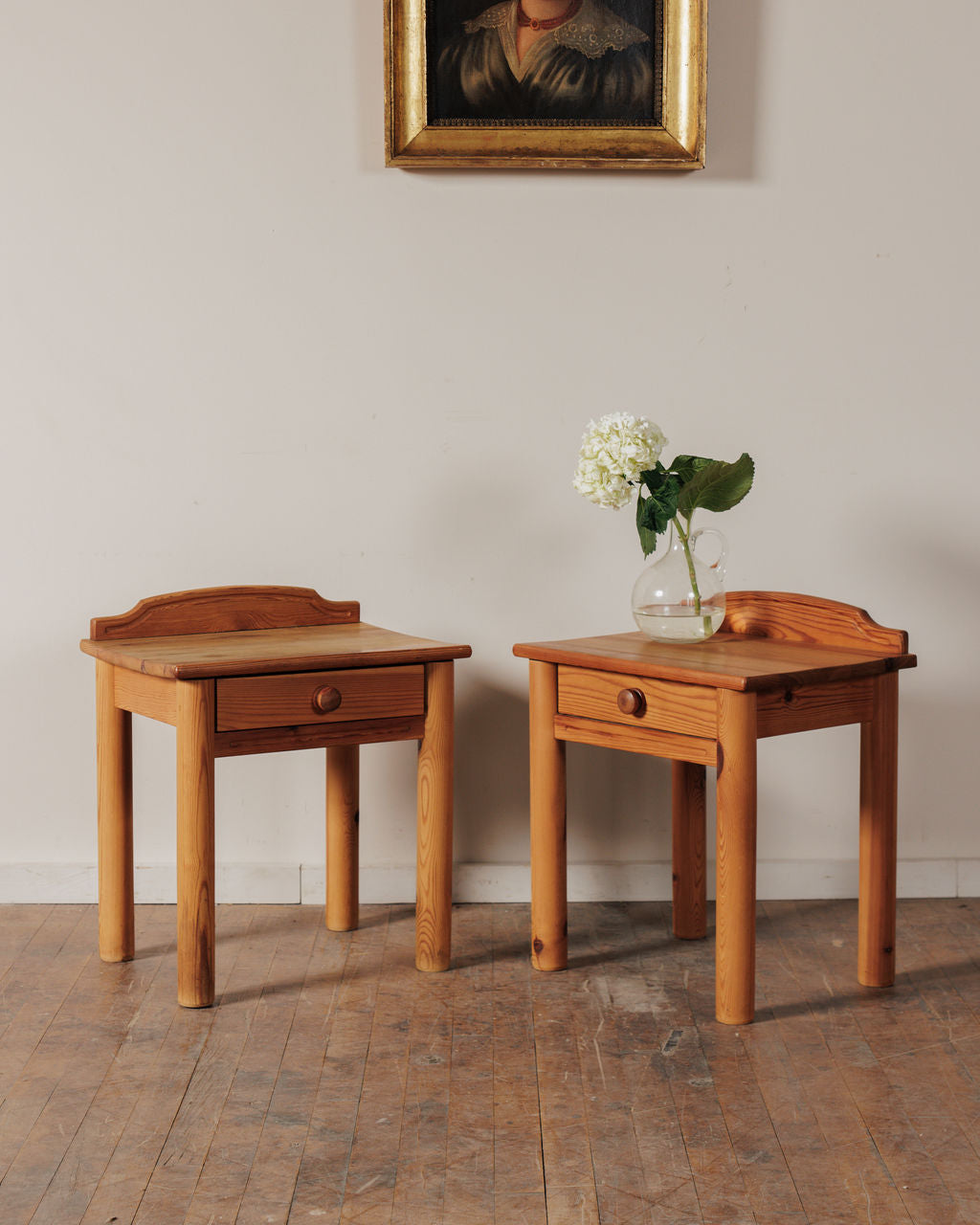 Swedish Nightstands - Pair