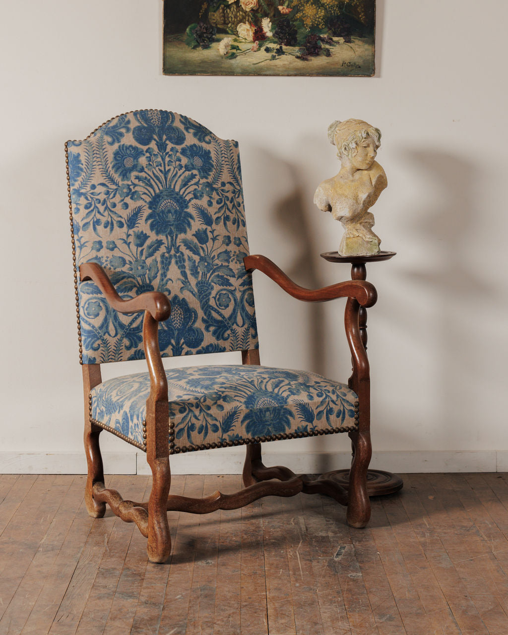 19th c. Sheep Bone Armchair