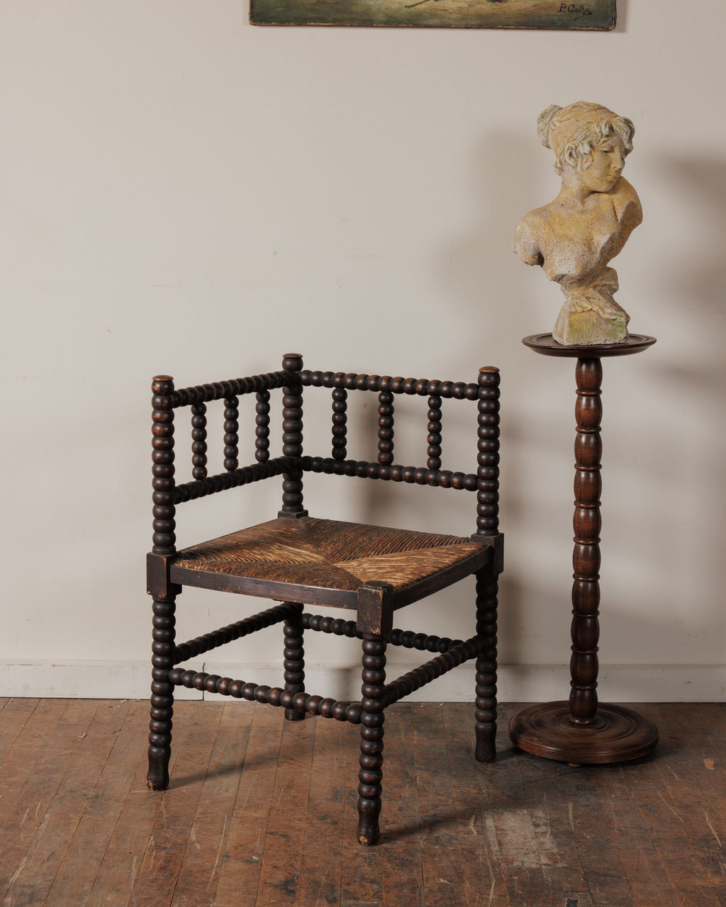 Corner Bobbin Chair