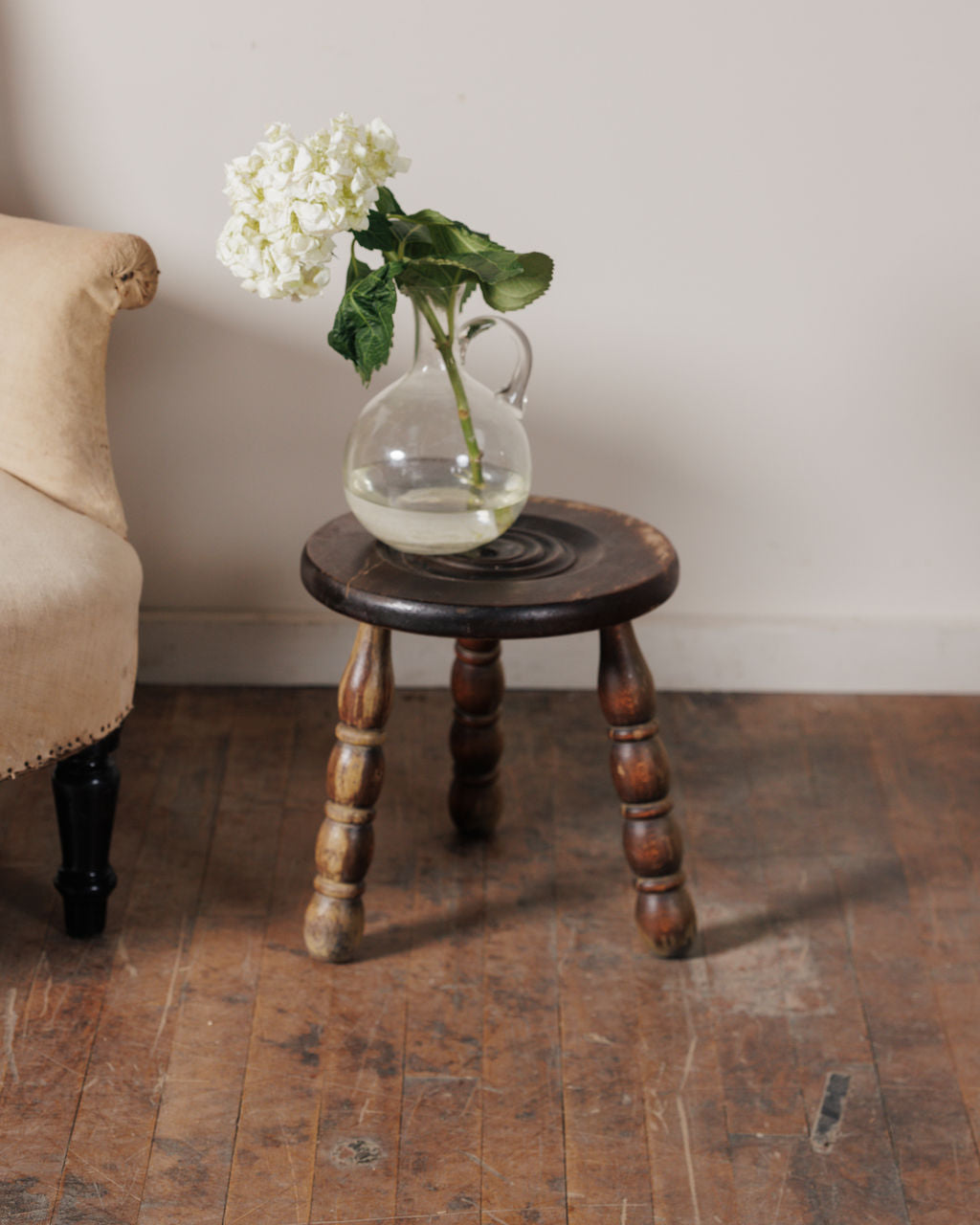 French Bobbin Stool