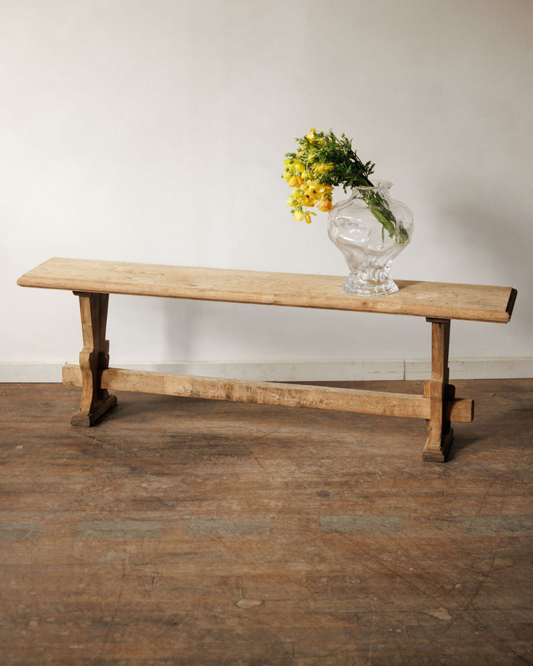 French Oak Bench