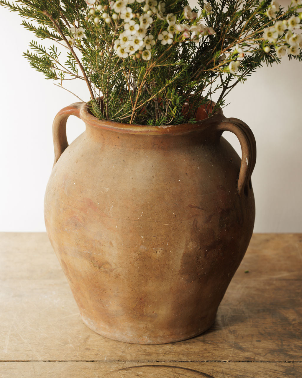Orange Terracotta Confit Pot