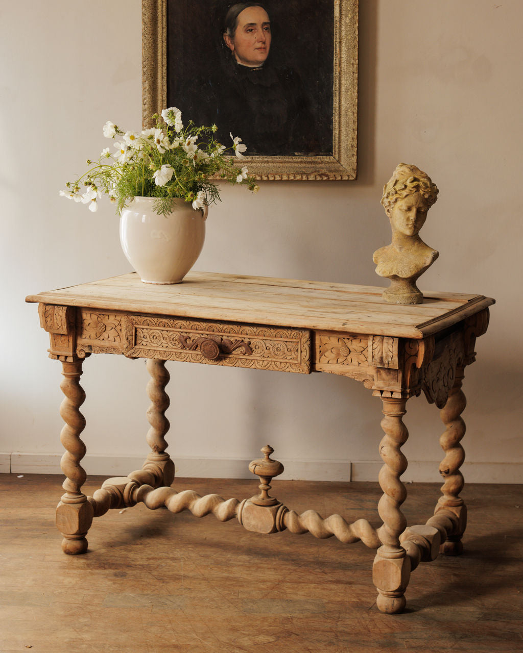 18th c. Oak Desk