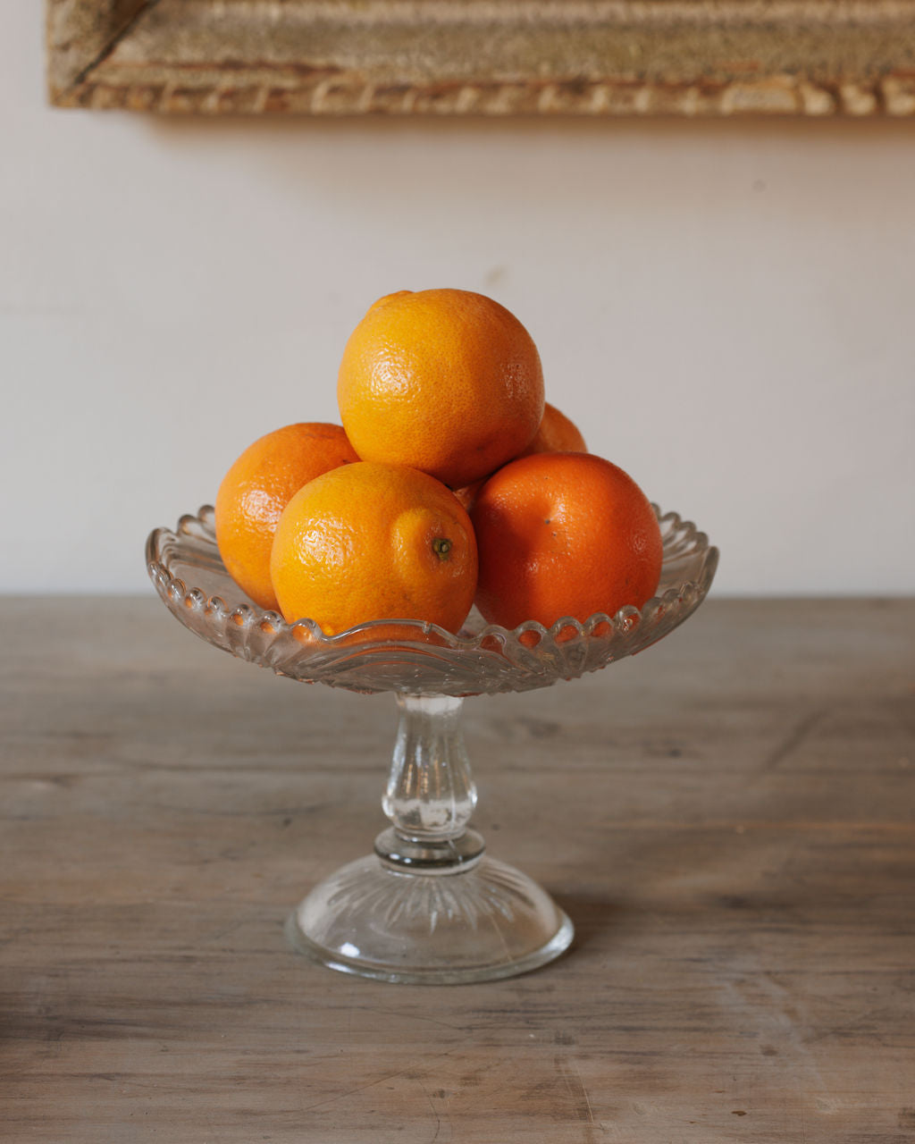 Glass Pedestal Dish