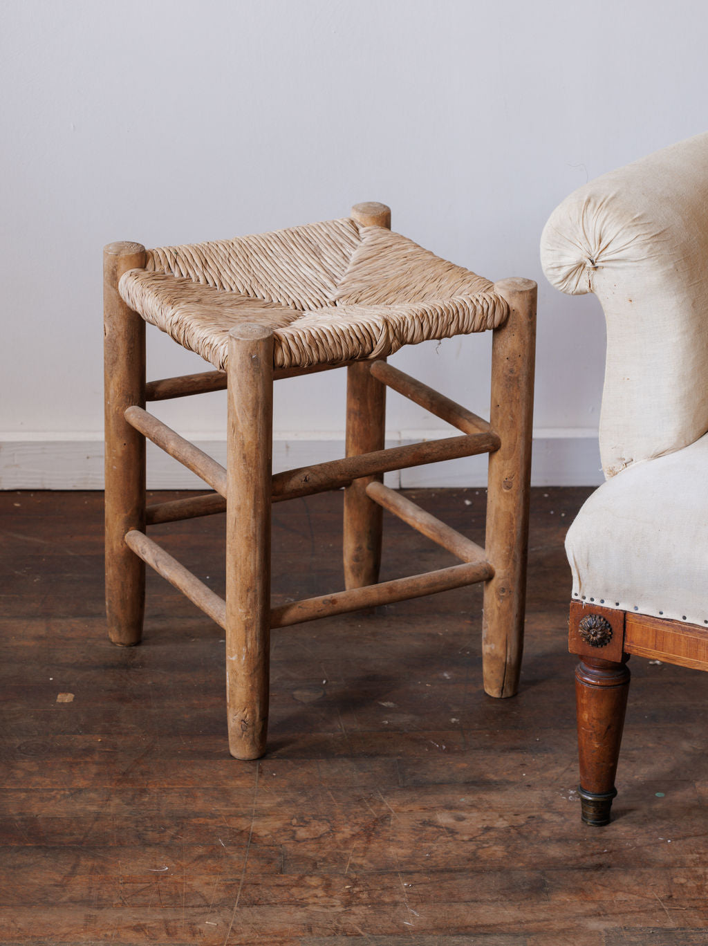 Rush Stool