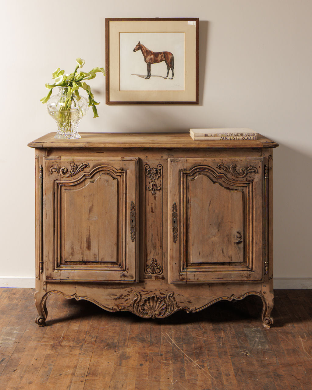 19th. c. Walnut Buffet