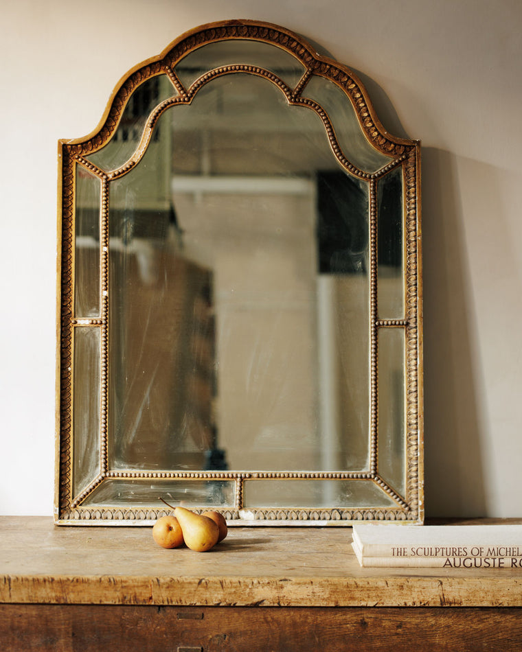 19th c. Large Gilt Mirror