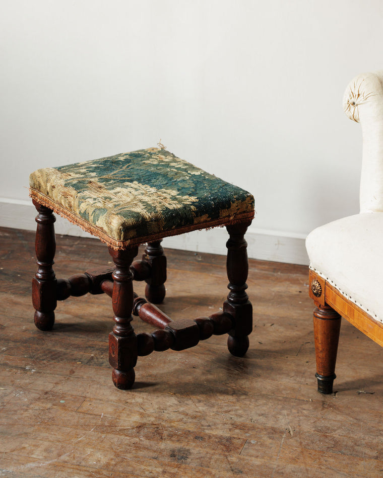 17th c. Tapestry Stool - II