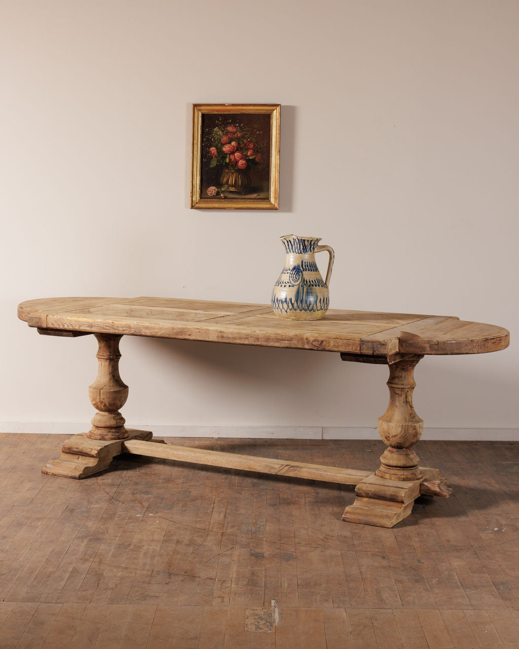Parquet Oak Monastery Table