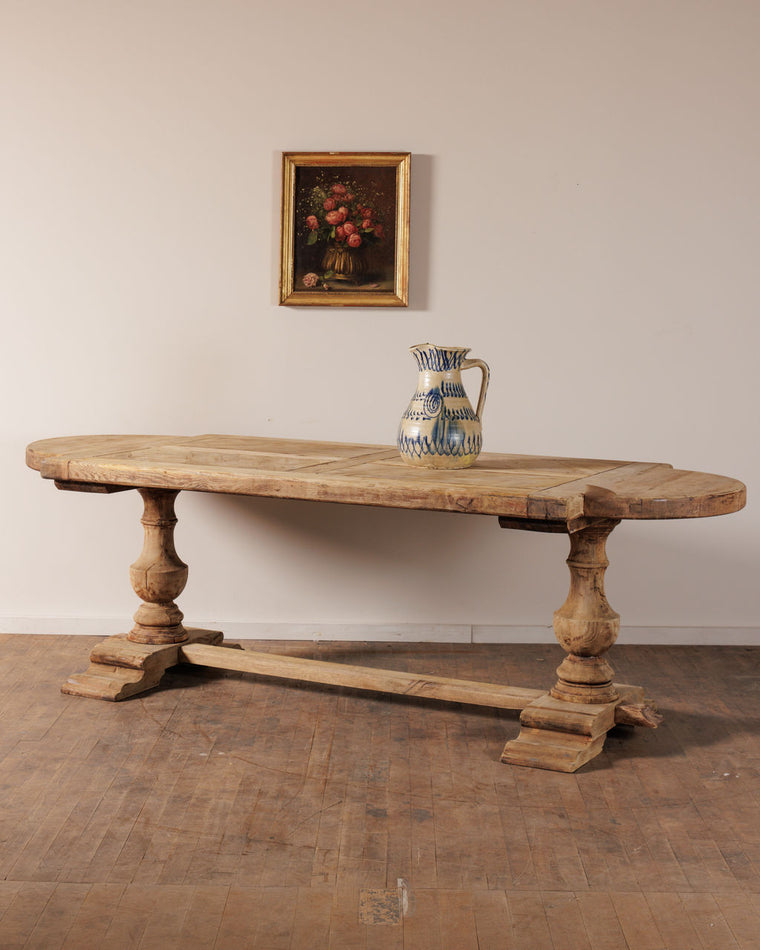 Parquet Oak Monastery Table