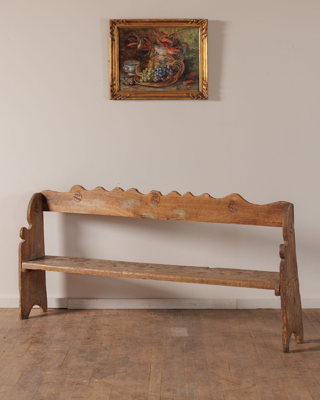 17th c. Italian Church Bench