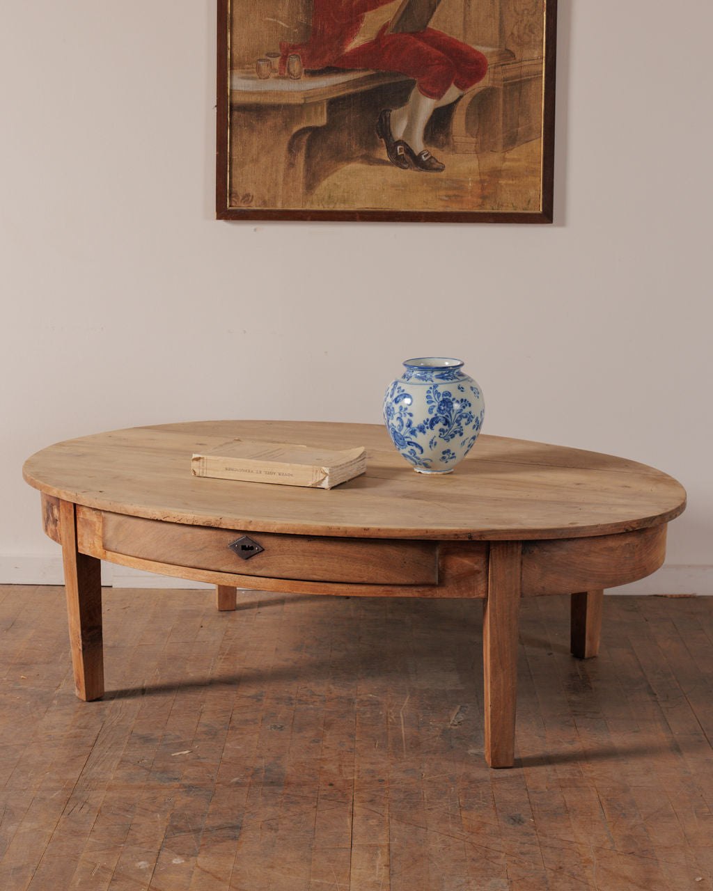 French Oval Coffee Table