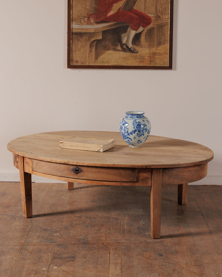 French Oval Coffee Table
