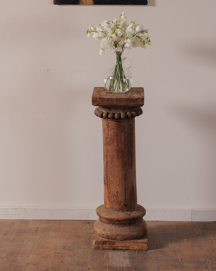 Hand Carved Pedestal