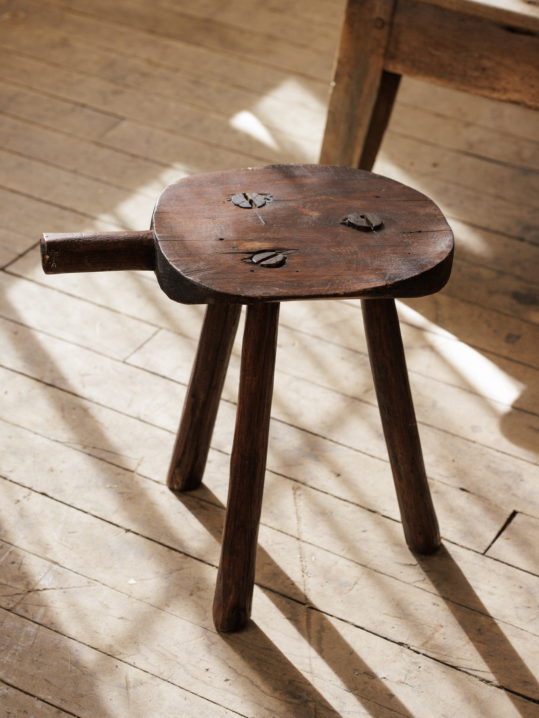 Primitive Handled Stool