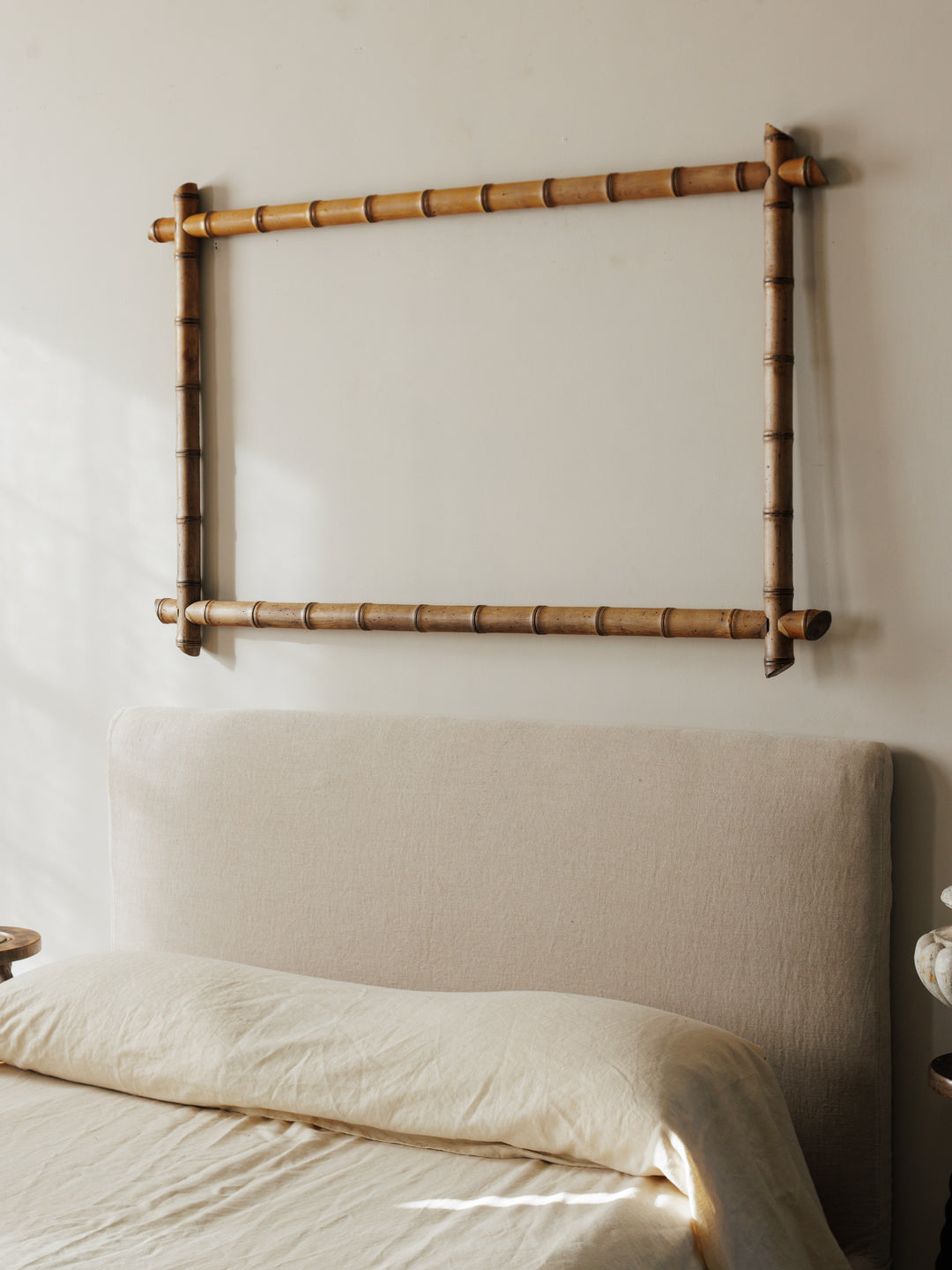 Faux Bamboo Wooden Frame