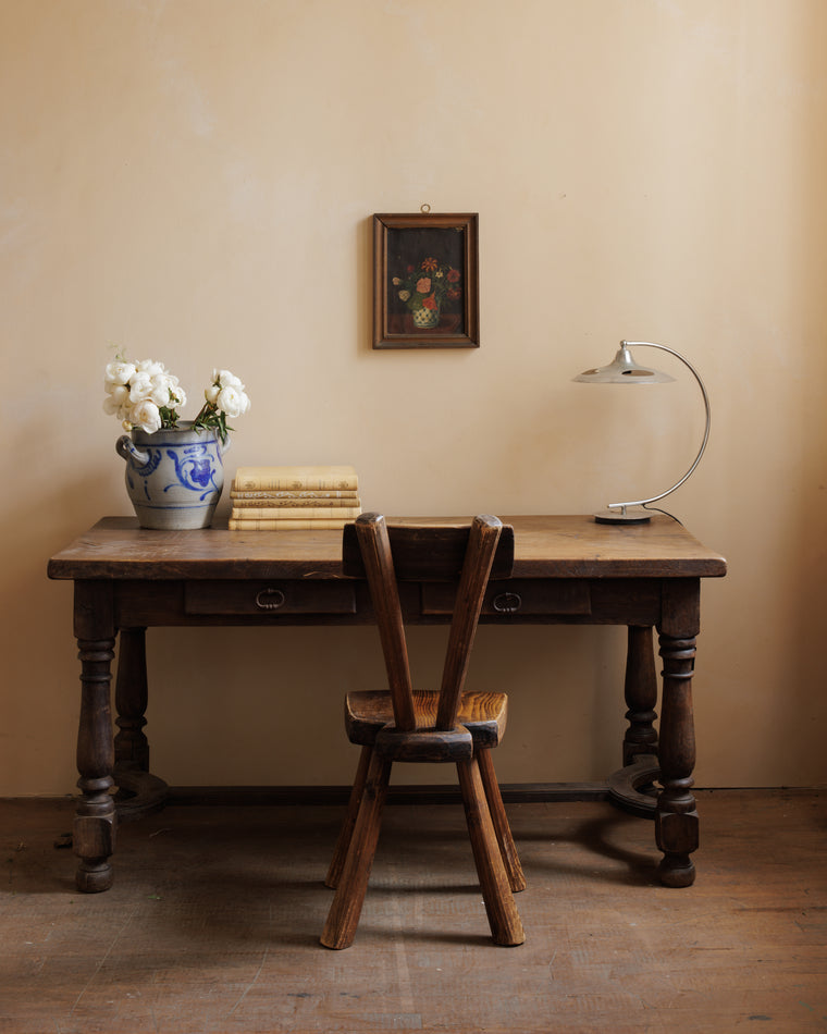 19th c. Walnut Table
