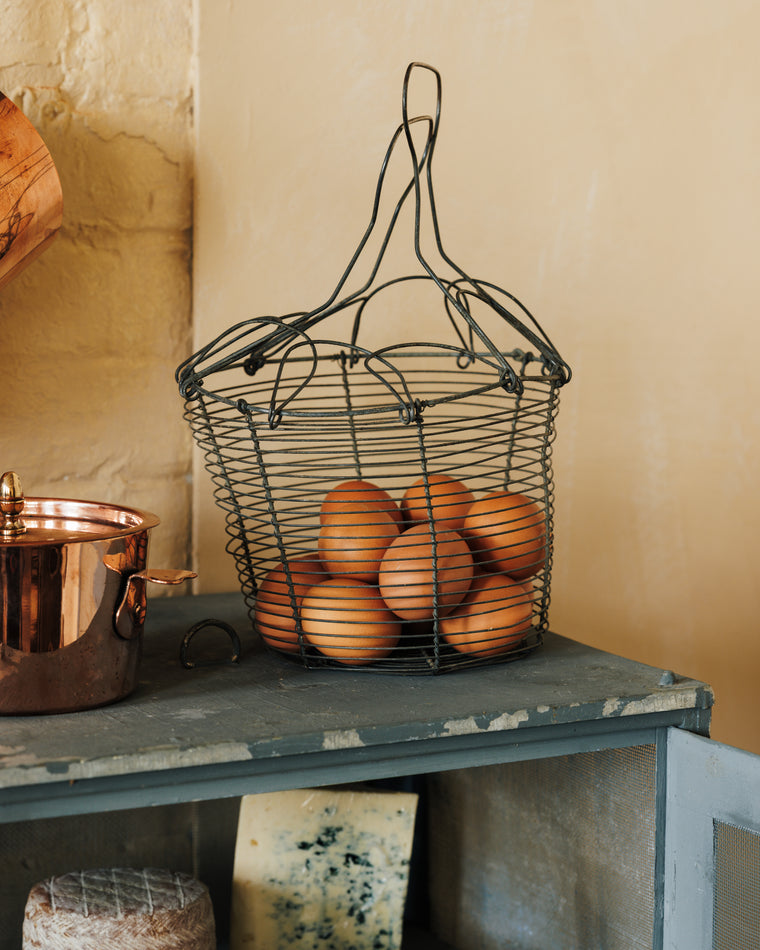 Flower Wire Egg Basket