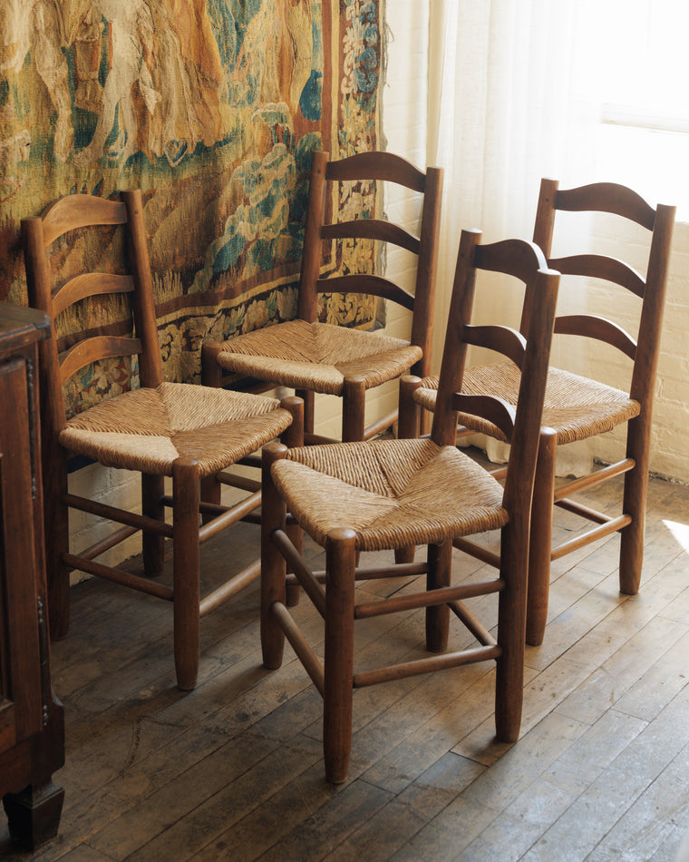 French Rush Chairs (Set of 4)