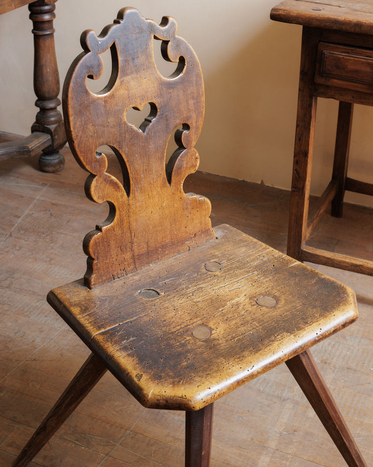 19th c. Alpine chair
