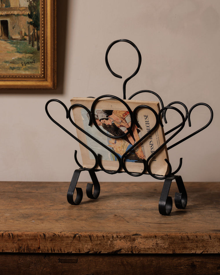 French Fire Log Holder