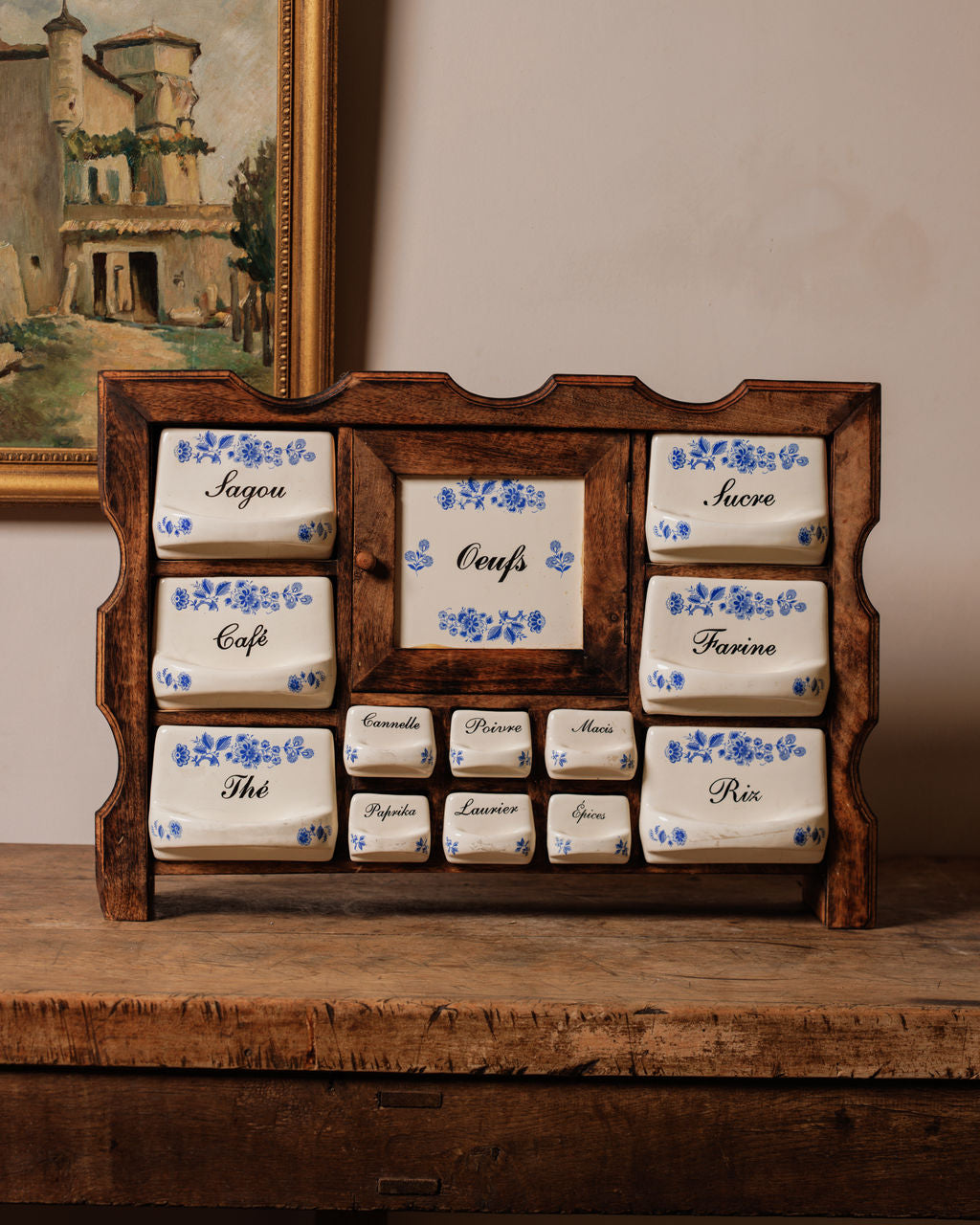 French Spice Cupboard