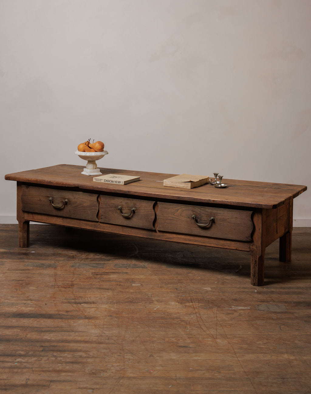 19th c. Chestnut Coffee Table