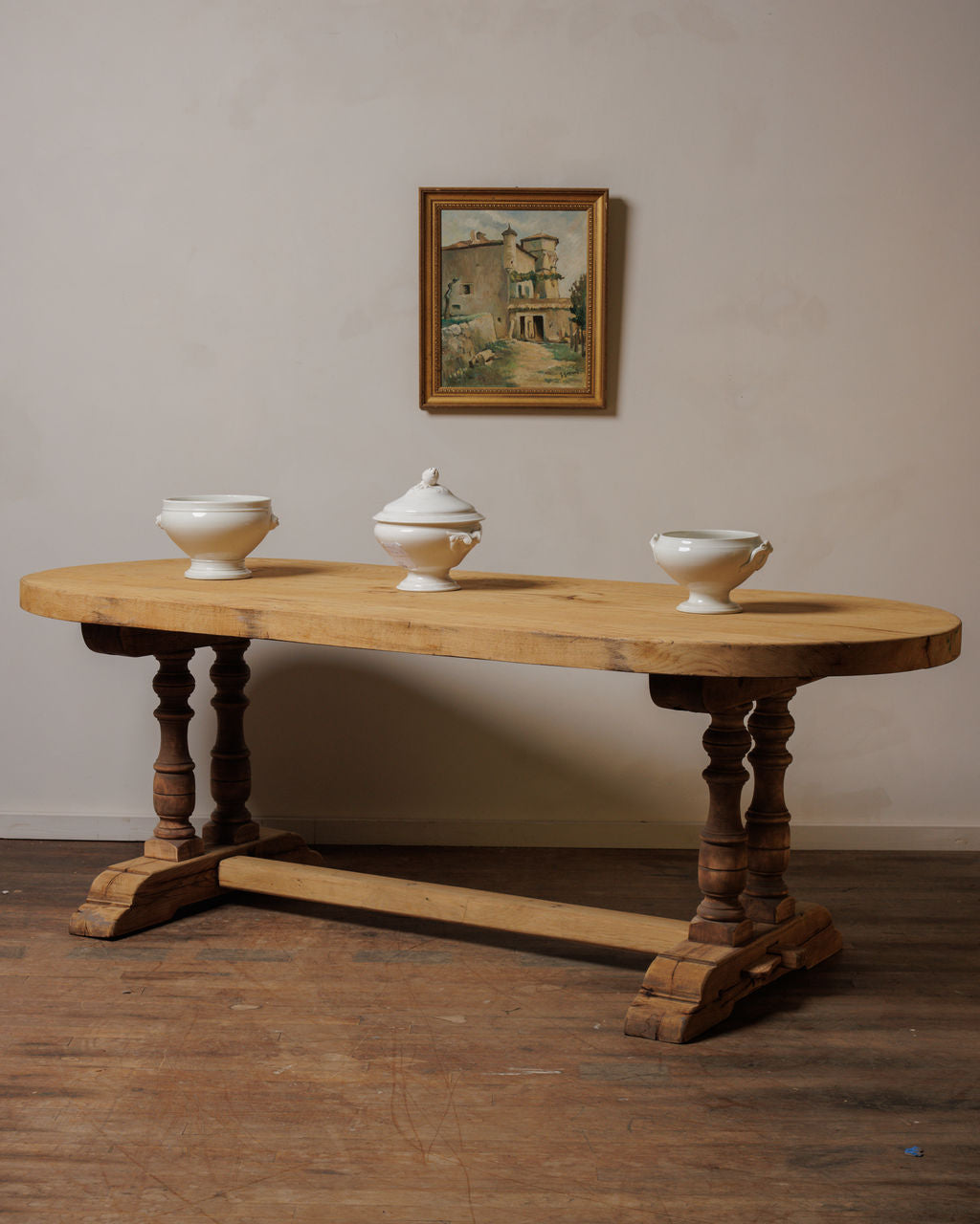 Oak Monastary Table