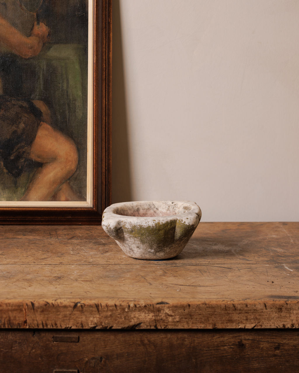 Patina Spanish Marble Mortar - 1