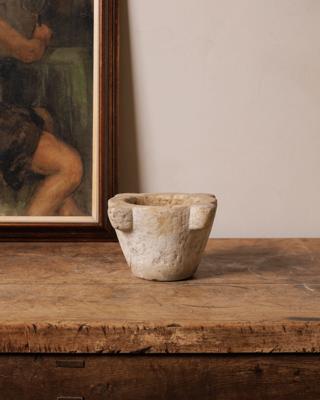 French Marble Mortar - I