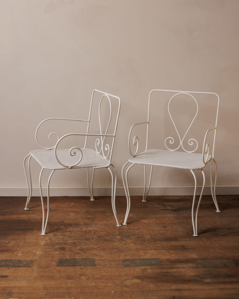 French Garden Armchairs (Set of 2)
