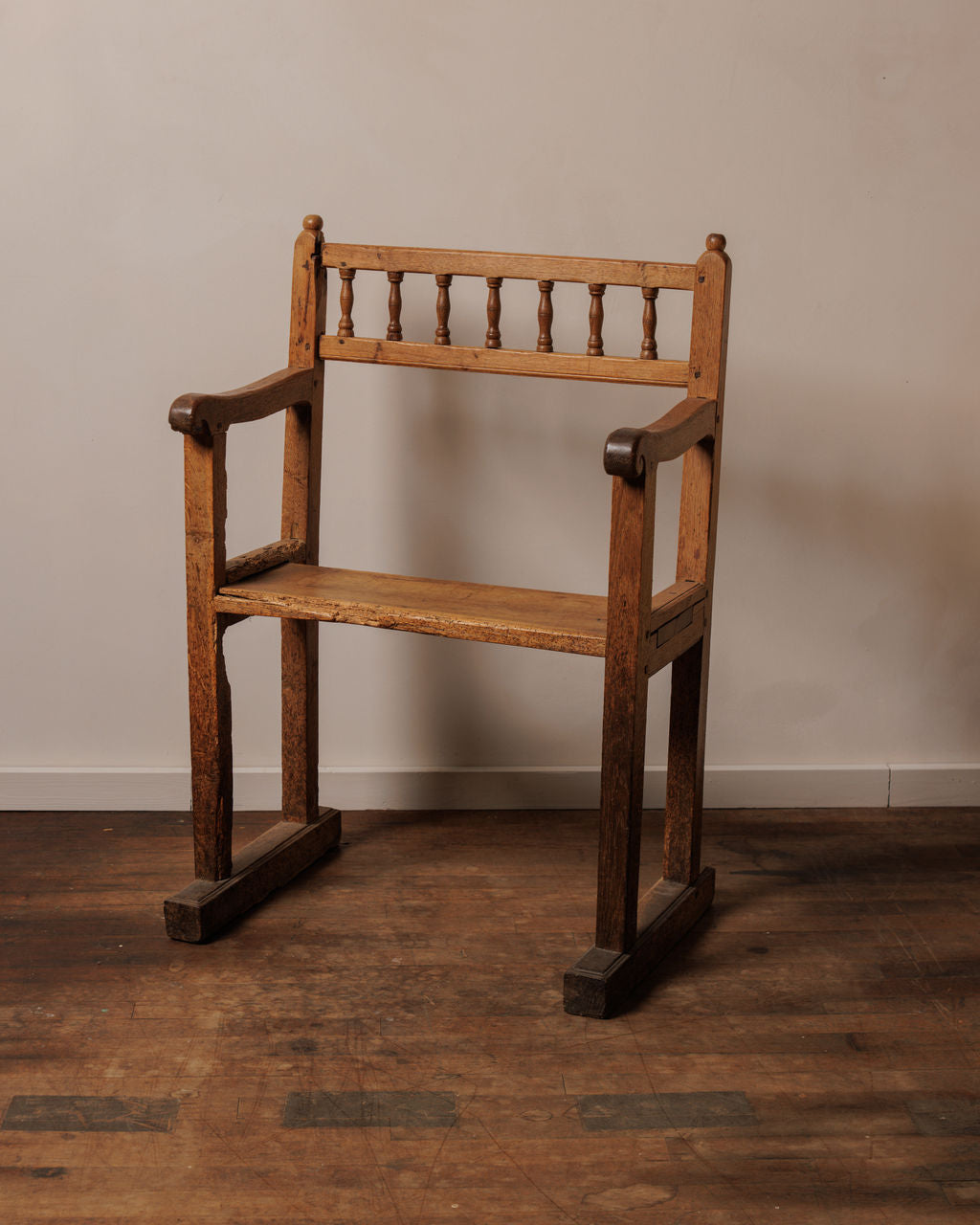Oak Monastery Chair