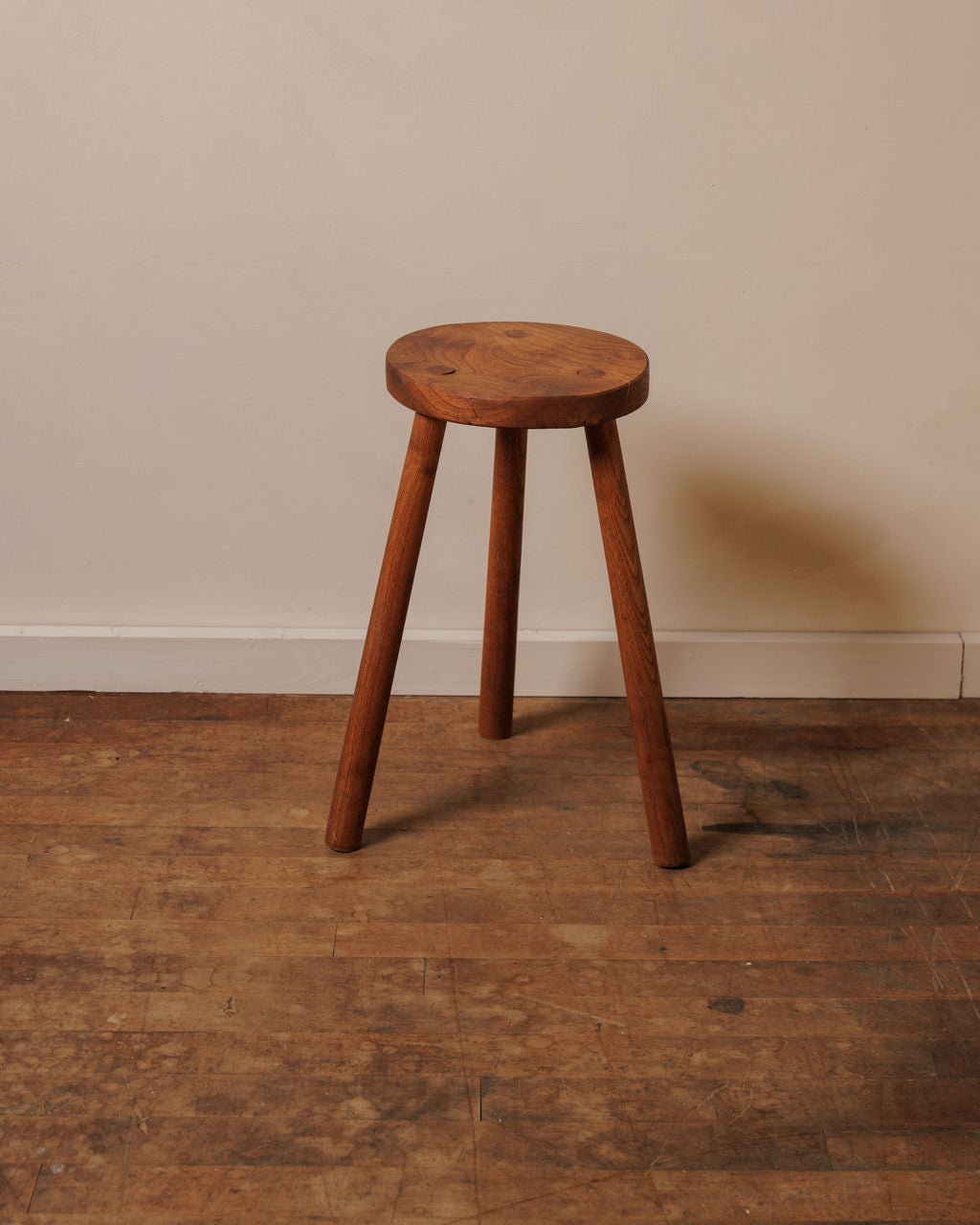 Vintage French Stool - tall