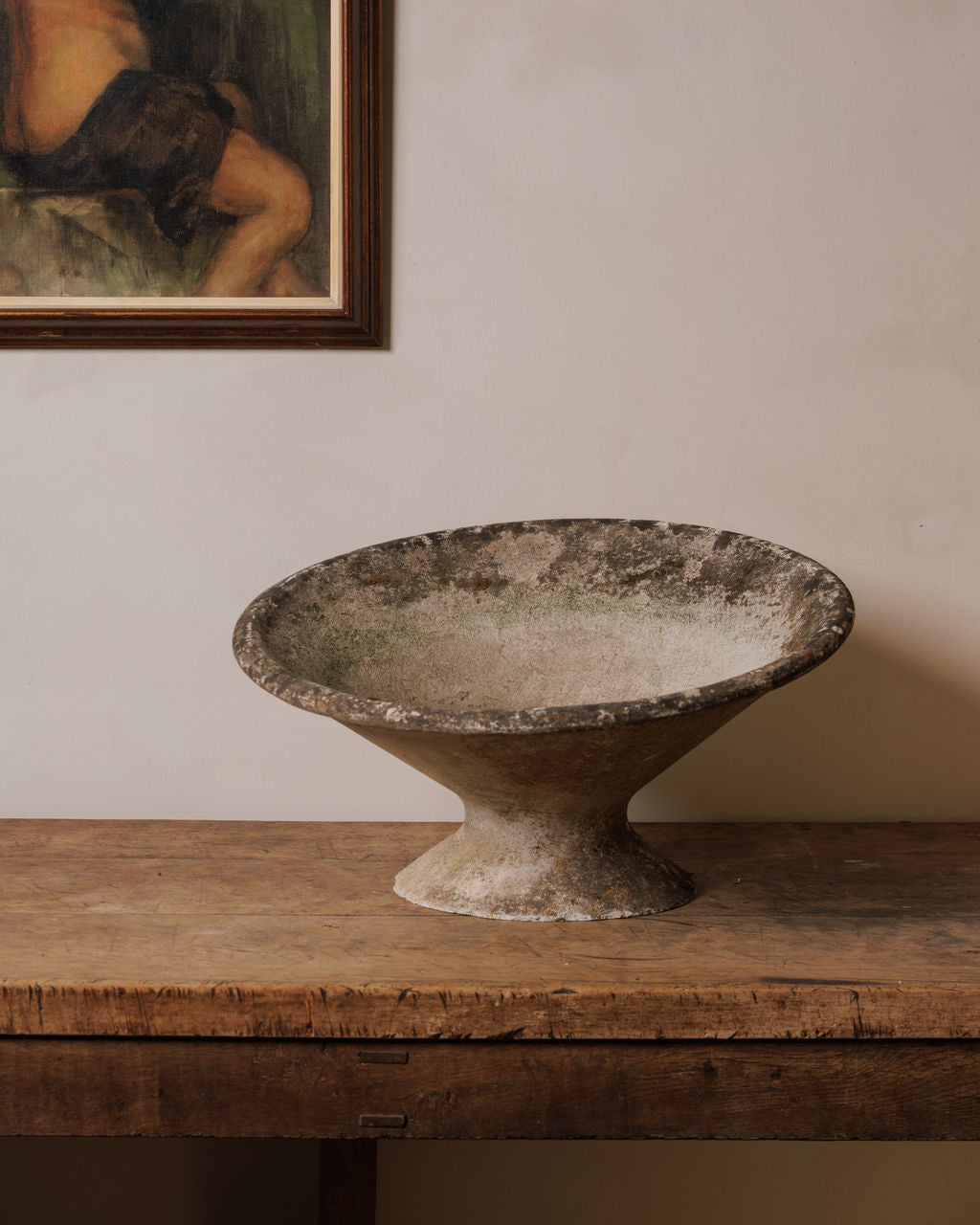 Willy Guhl Tilt Tall Planter - Patina II