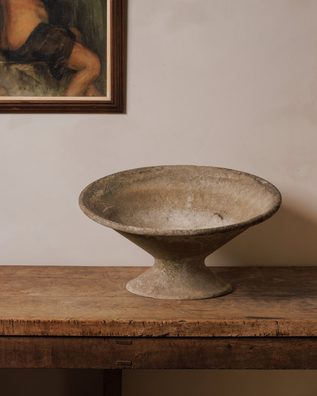 Willy Guhl Tilt Tall Planter - Grey