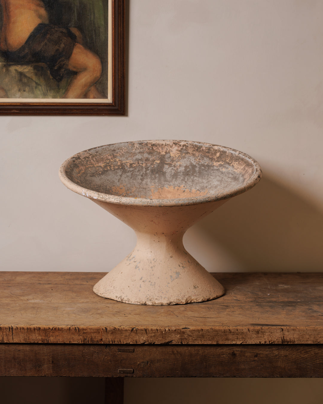 Willy Guhl Tilt Planter - Peach
