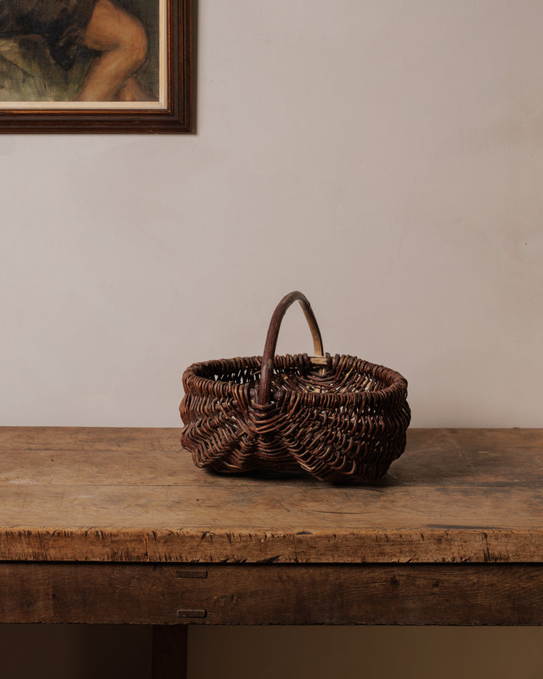 Round Berry Picking Basket