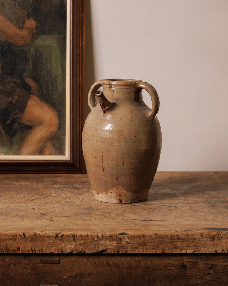 Two Handled Spout Pot