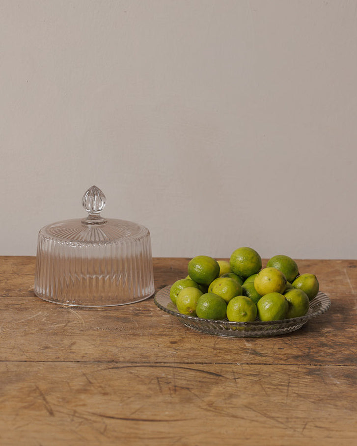 Glass Butter Set