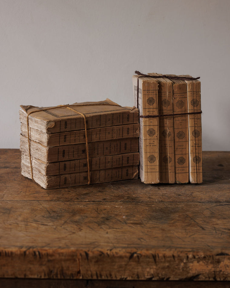Stack of French Books