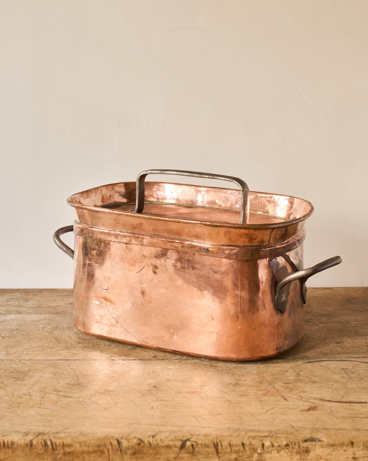 Antique Copper Pot - Large