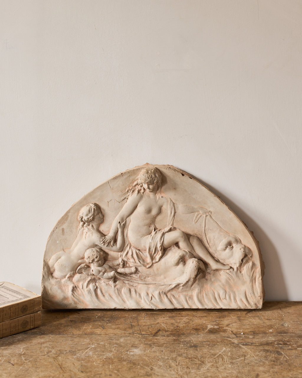 Plaster Bas Relief