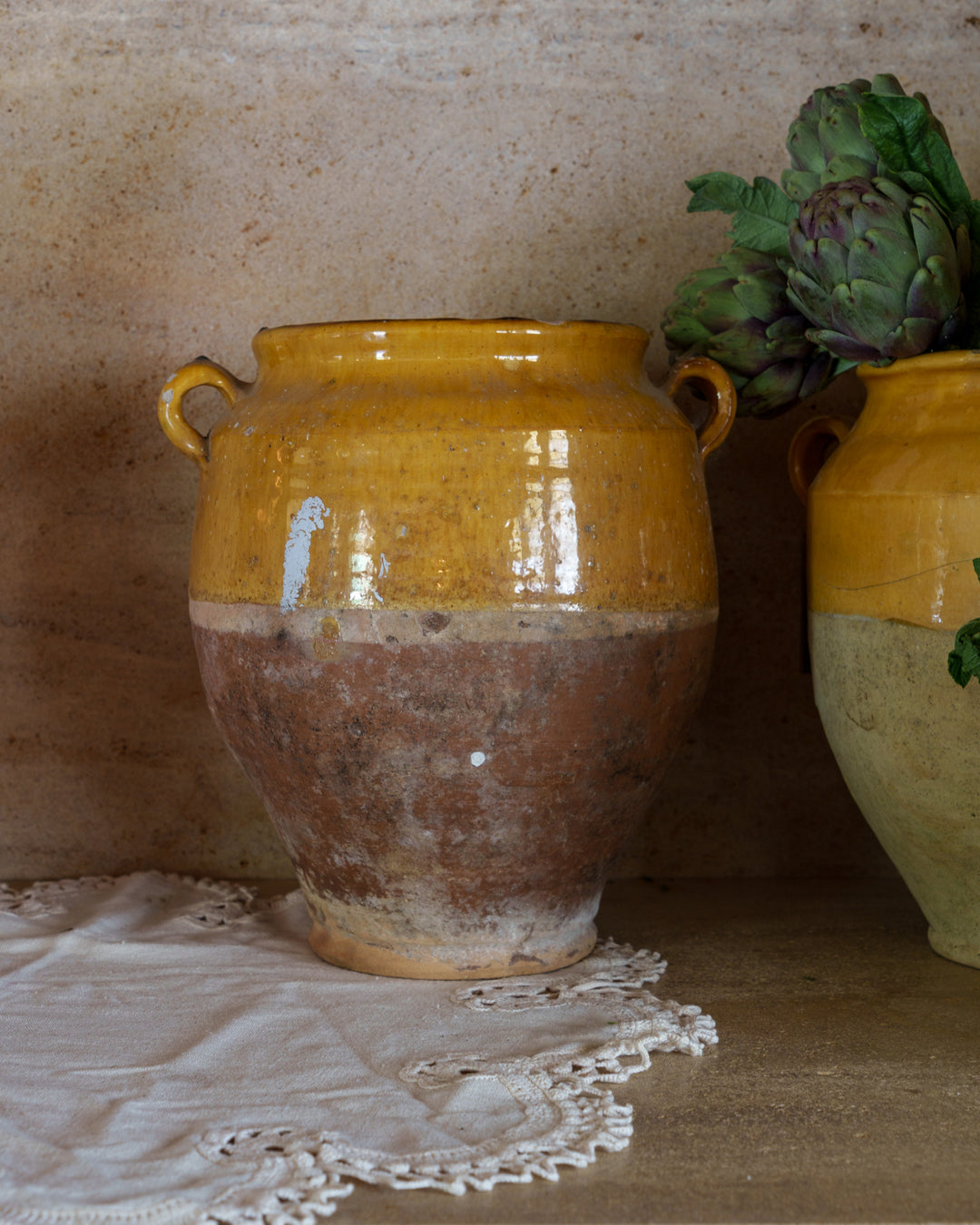 Ochre Confit Pot - Large