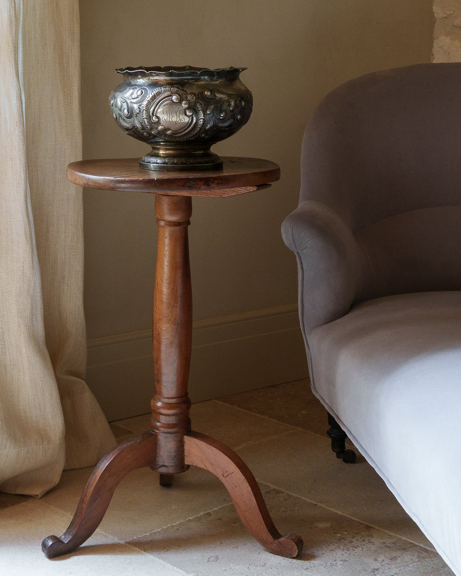 Walnut Pedestal Table