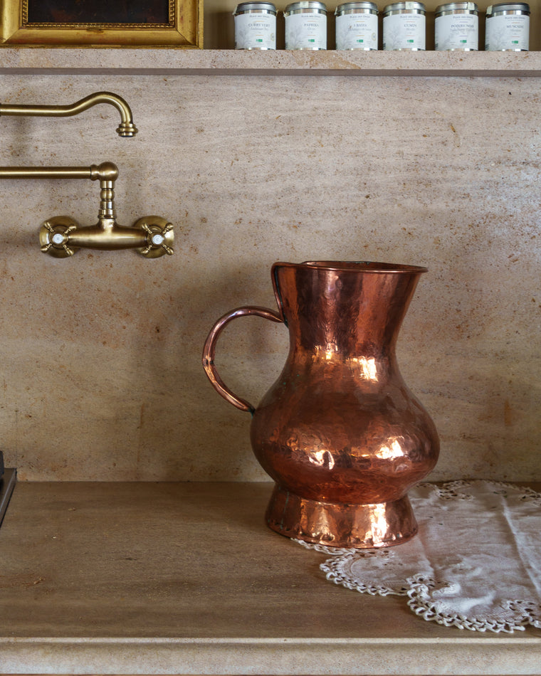 Antique Copper Jug