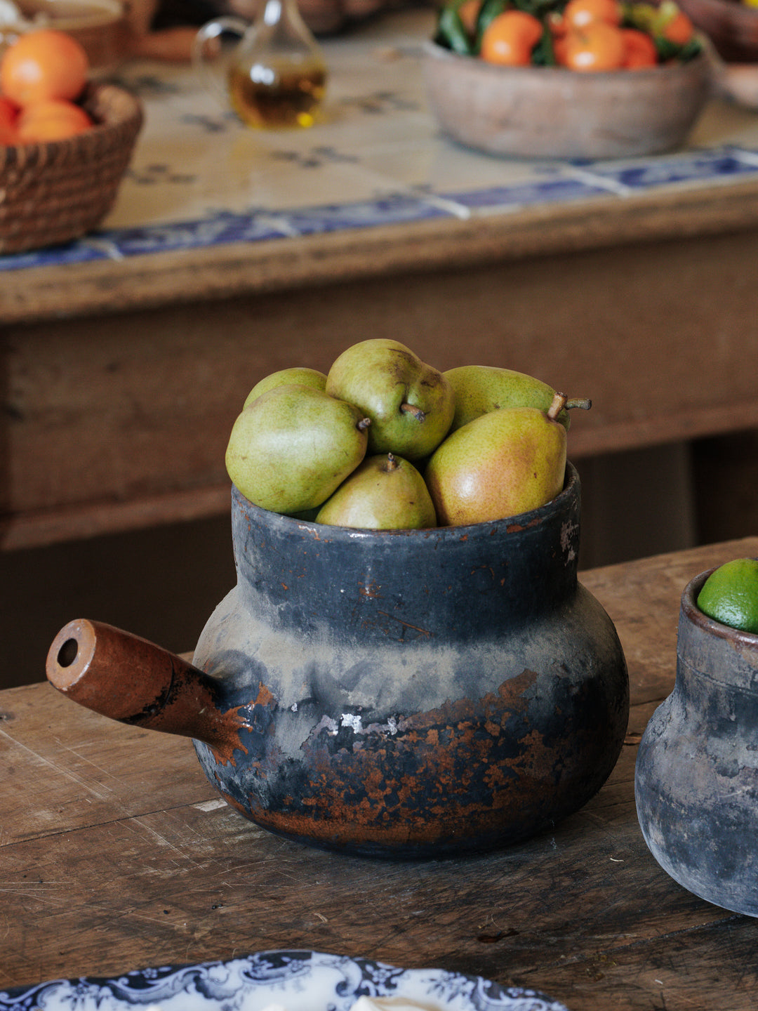 Black Dordogne Pot - Large